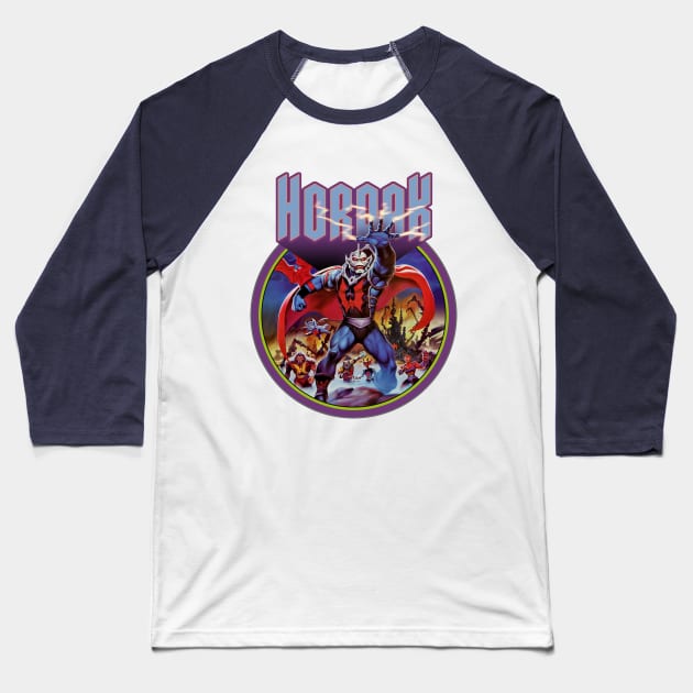 Evil horde villain Baseball T-Shirt by Trazzo